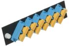 ICC Fiber Adapter Panel - SC - 6-Port Duplex - Ceramic