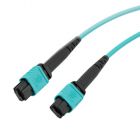 L-com MPO 8 Fiber Cable - No Pins - Type A - 50/125 - ONFR
