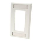 Ortronics Series II Wall Plate - Single Gang - Low Profile
