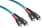 SC/SC 10GB Laser Optimized Multimode Fiber Patch Cable - Plenum - OM3 