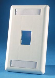 Piastra A Muro RiteAV 12 Porte Keystone, 2 Gang, Colore Grigio, Per Connessioni AV Professionali - copertina