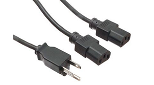 Simplify and reduce cable clutter with durable splitter cords