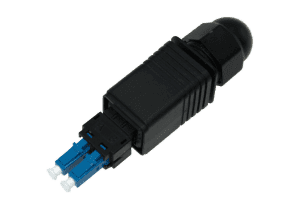 Weatherproof Fiber Optic Connector