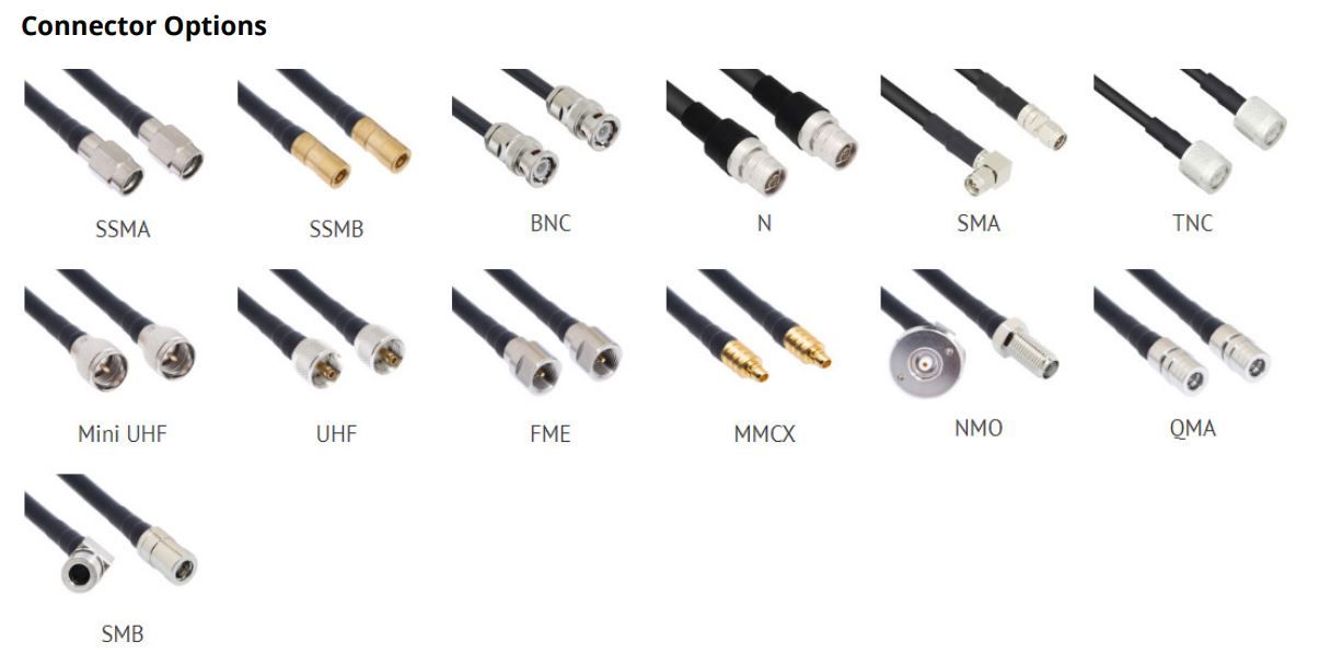 Pasternack RF Cable Assemblies